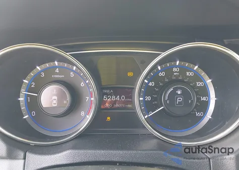 2013 Hyundai Sonata Limited z USA, uszkodzony, nr VIN 5NPEC4AC6DH593336